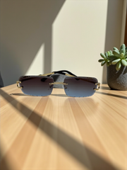 Cartier Diamond Cut Big C Sunglasses (First Copy) 17002