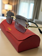 Cartier Diamond Cut Big C Sunglasses (First Copy) 17002