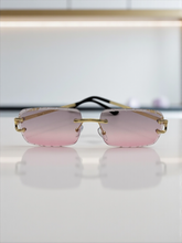 Cartier Diamond Cut Big C Sunglasses (First Copy) 17001