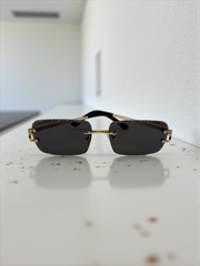 Cartier Diamond Cut Big C Sunglasses (First Copy) 17004