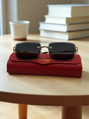 Cartier Diamond Cut Big C Sunglasses (First Copy) 17004