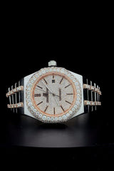 AP Stainless Steel 41mm Automatic Moissanite Watch