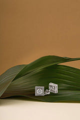 925 Sterling Silver 1 Carat Moissanite Earrings
