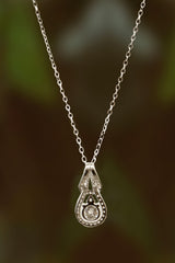 Exquisite Pendant Necklace with 1Carat Moissanite Neclace