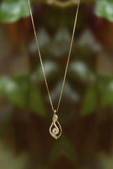 Exquisite Pendant Necklace with 1Carat Moissanite  Necklace 
