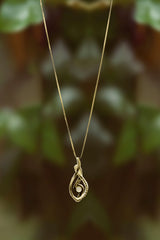 Exquisite Pendant Necklace with 1Carat Moissanite  Necklace 