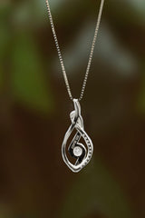 Exquisite Pendant Necklace with 1Carat Moissanite  Necklace 