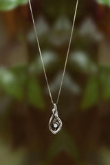 Exquisite Pendant Necklace with 1Carat Moissanite  Necklace 