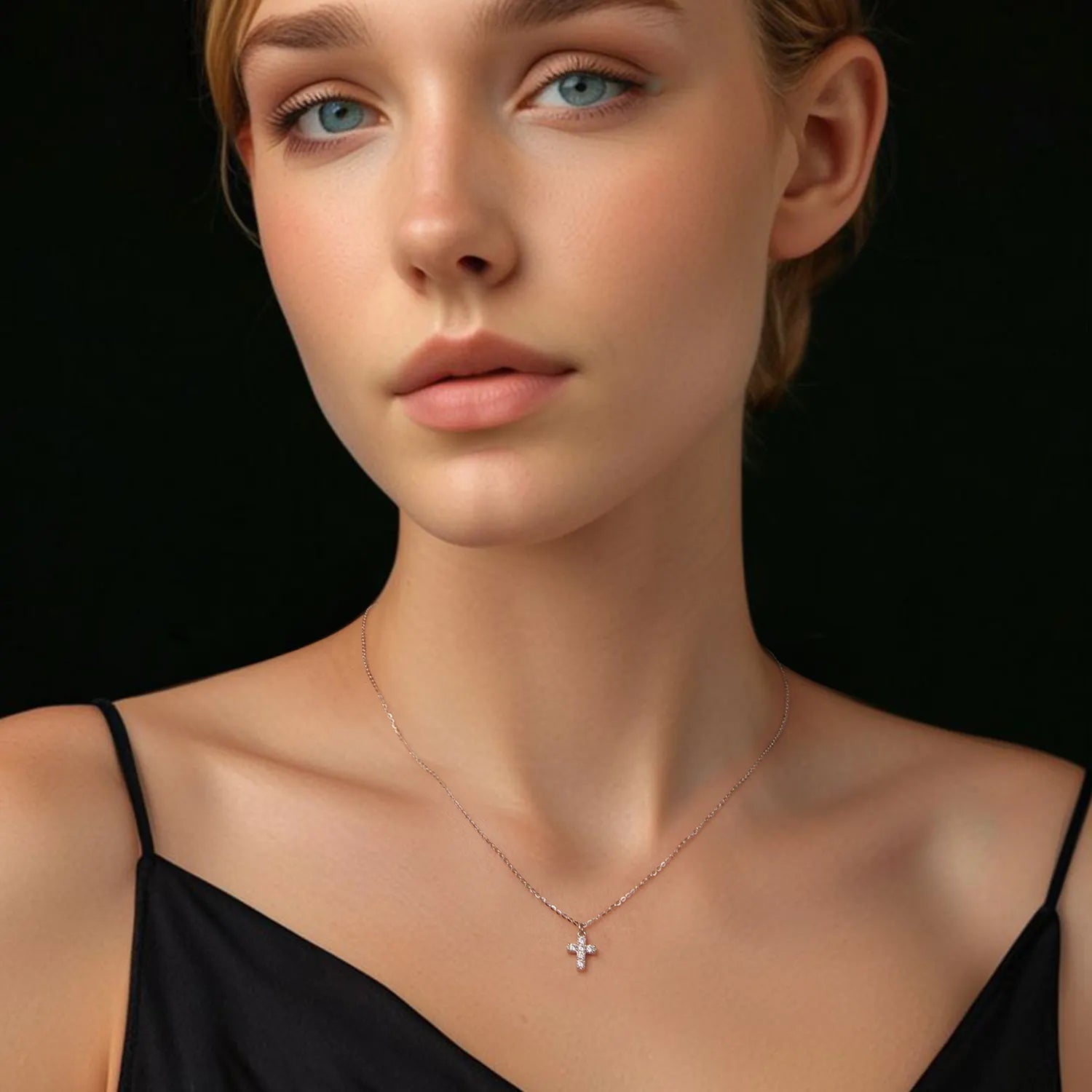 925 Sterling Silver  Moissanite Necklace