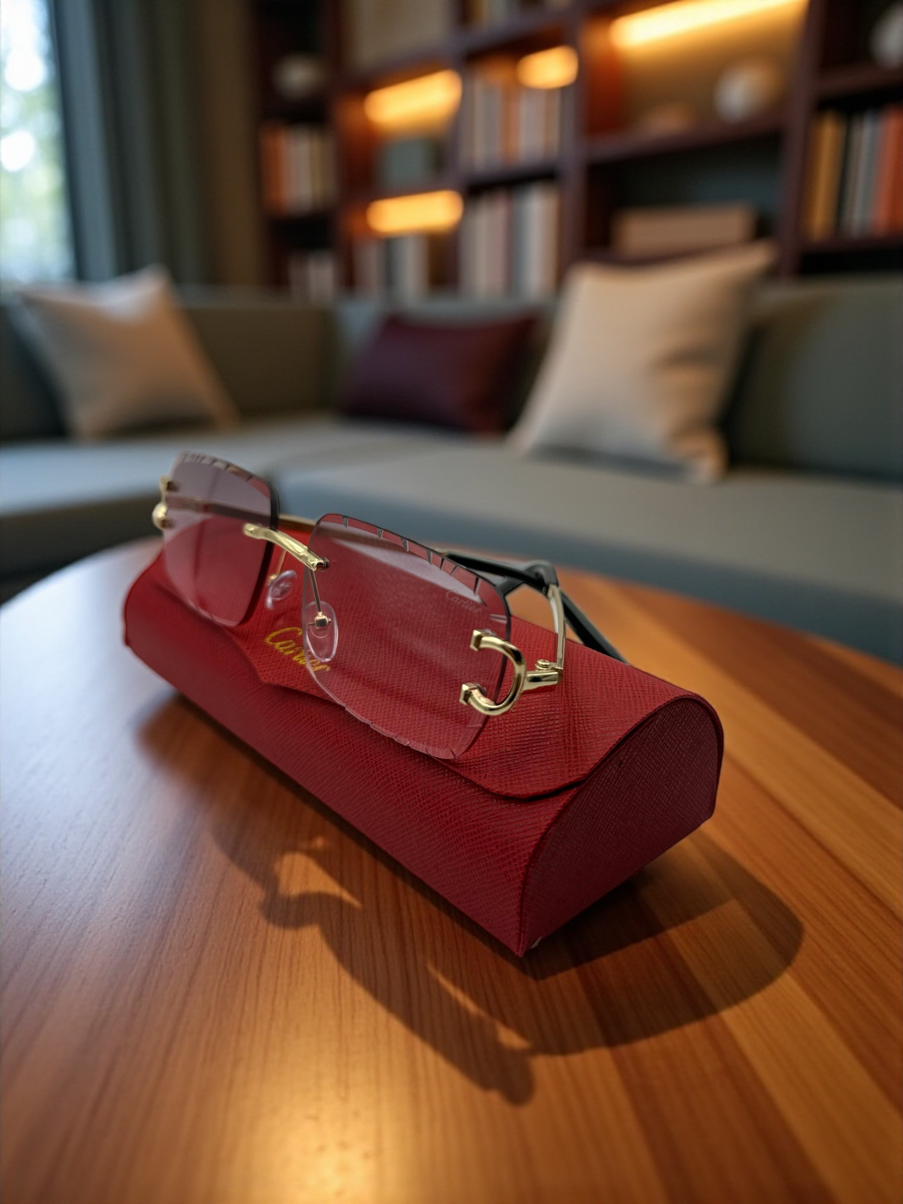 Cartier Diamond Cut Big C Sunglasses (First Copy) 17001