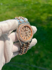 AP Stainless Steel 41mm Automatic Moissanite Watch